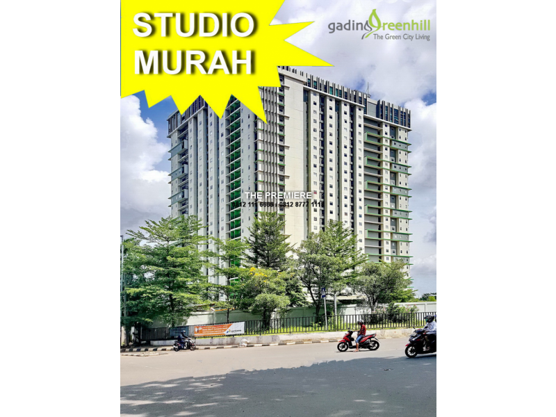 Studio Paling Murah Apartemen Gading Greenhill Kelapa Gading, Jakarta Utara