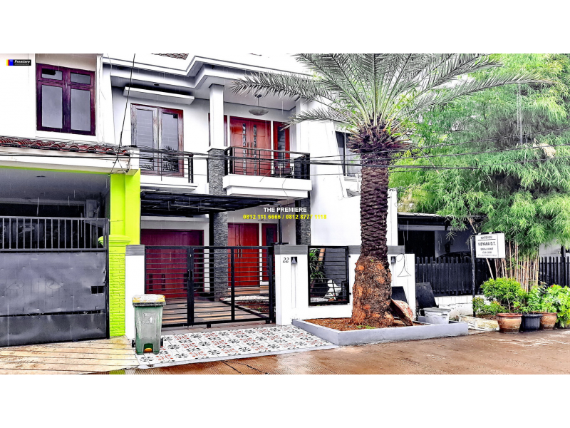 Rumah Pelepah Indah Kelapa Gading, Jakarta Utara, FULL FURNISHED !!
